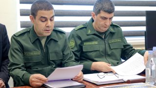 Chairman of the Investigative Committee Artur Poghosyan Held Meeting in Vayots Dzor Regional Investigative Department and the 8th Garrison Investigative Unit of General Military Investigative Department